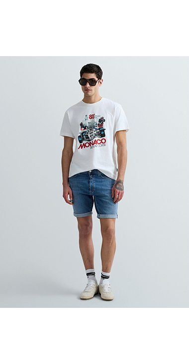 ベーシックジャージーMONACO Tシャツ 詳細画像